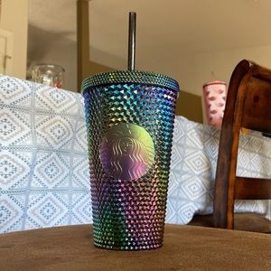 NWT: Starbucks Fall 2023 Oilslick Bling Grande (16oz) Tumbler